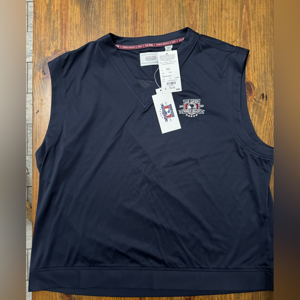 NEW U.S. Open Pebble Beach Women’s Golf Vest - 2XL